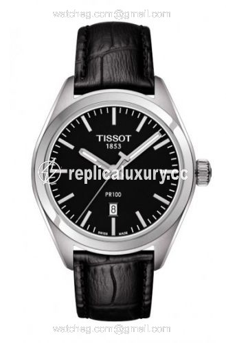 Tissot PR 100 Quartz 33 Stainless Steel / Black / Strap T101.210.16.051.00