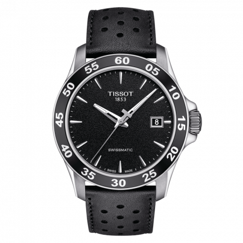 Tissot V8 Swissmatic 42.5 Stainless Steel / Black / Strap T106.407.16.051.00