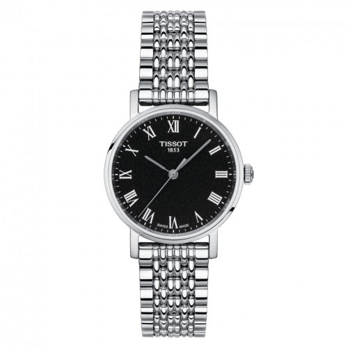 Tissot Everytime Small Stainless Steel / Black / Bracelet T109.210.11.053.00