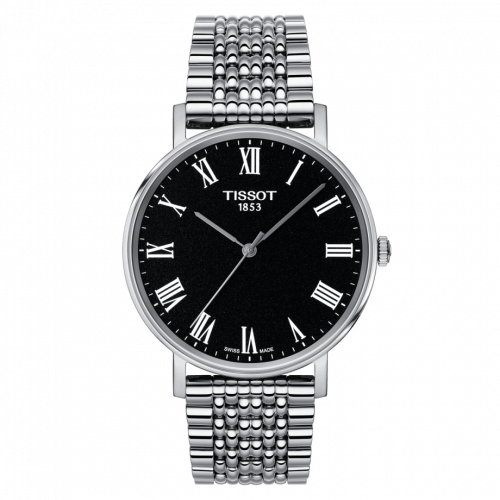 Tissot Everytime Medium Stainless Steel / Black / Bracelet T109.410.11.053.00
