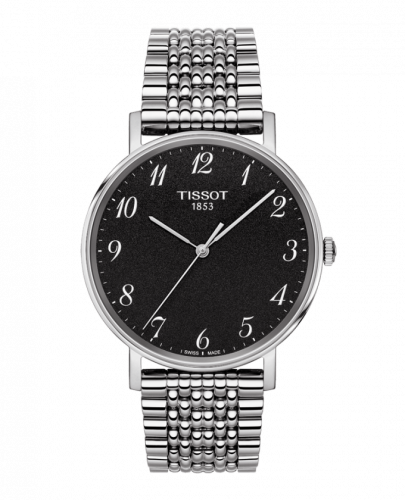 Tissot Everytime Medium Stainless Steel / Black / Bracelet T109.410.11.072.00