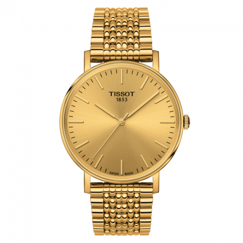 Tissot Everytime Medium Yellow Gold PVD / Champagne / Bracelet T109.410.33.021.00