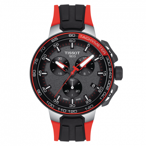 Tissot T-Race Cycling Chronograph Stainless Steel / Red T111.417.27.441.00