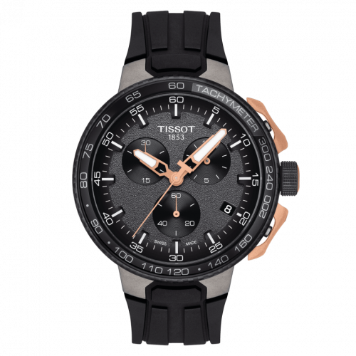 Tissot T-Race Cycling Chronograph Stainless Steel / Rose Gold T111.417.37.441.07