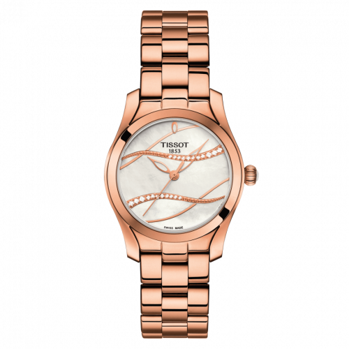 Tissot T-Wave PVD Gold / MOP T112.210.33.111.00
