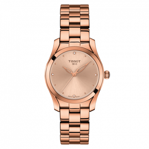 Tissot T-Wave PVD Gold / Beige T112.210.33.456.00