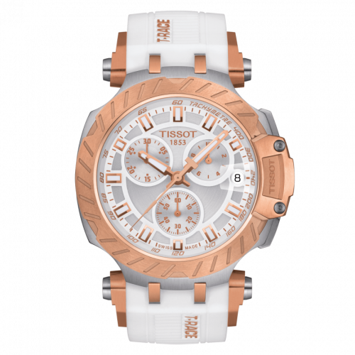 Tissot T-Race Chronograph Stainless Steel / PVD Gold / Silver T115.417.27.011.01