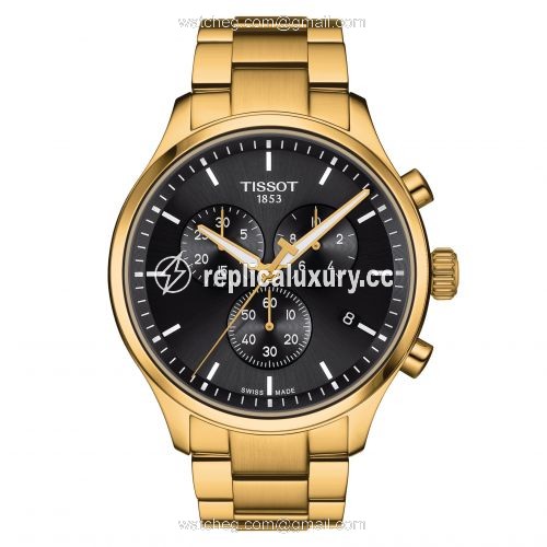 Tissot Chrono XL Classic Yellow Gold / Black / Bracelet T116.617.33.051.00