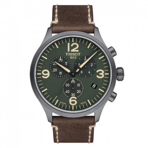 Tissot Chrono XL Grey PVD / Green T116.617.36.097.00