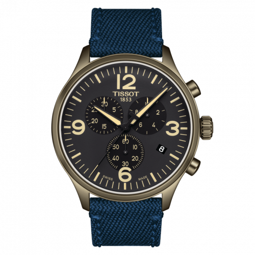 Tissot Chrono XL Khaki PVD / Black T116.617.37.057.01