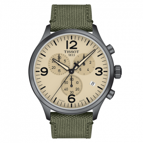 Tissot Chrono XL Grey PVD / Beige T116.617.37.267.00