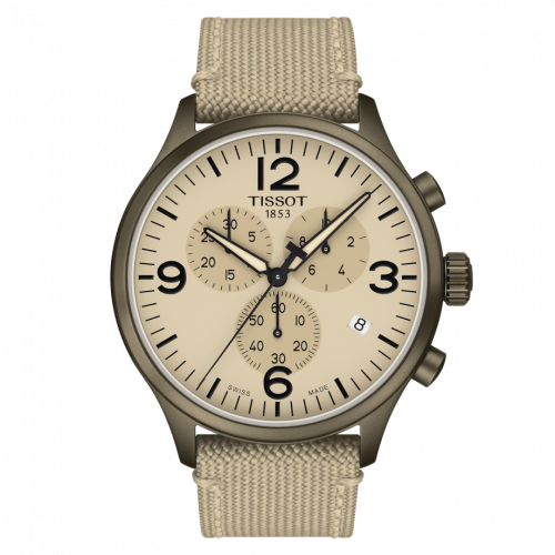 Tissot Chrono XL Khaki PVD / Beige T116.617.37.267.01