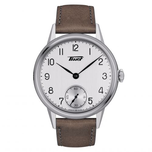 Tissot Heritage Petite Seconde 42 Stainless Steel / Silver T119.405.16.037.01