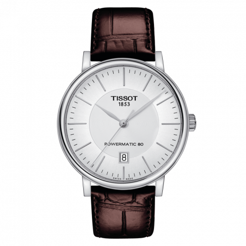 Tissot Carson Premium Powermatic 80 Stainless Steel / Silver / Strap T122.407.16.031.00