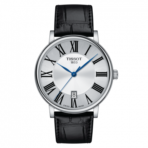 Tissot Carson Premium Quartz 40 Stainless Steel / Silver / Strap T122.410.16.033.00