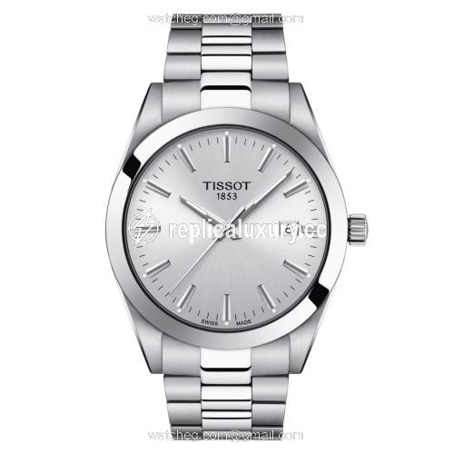 Tissot Gentleman Quartz Stainless Steel / Silver / Bracelet T127.410.11.031.00