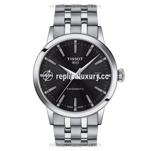 Tissot Dream Swissmatic 42 Stainless Steel / Black / Bracelet T129.407.11.051.00
