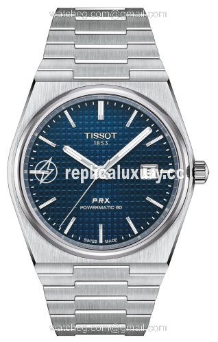 Tissot PRX Powermatic 80 Stainless Steel / Blue T137.407.11.041.00