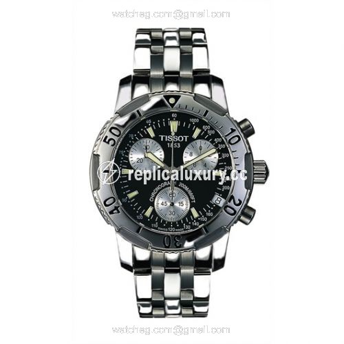 Tissot PRS 200 Quartz Chronograph Silver Eyes T17.1.486.53