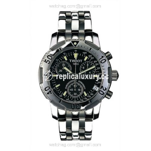 Tissot PRS 200 Quartz Chronograph Black T17.1.486.55