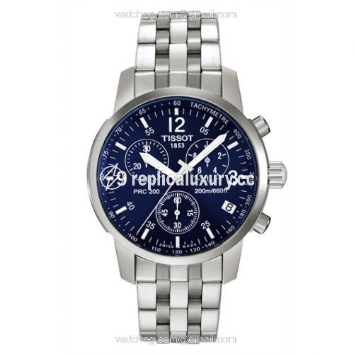 Tissot PRS 200 Quartz Chronograph Blue T17.1.586.42