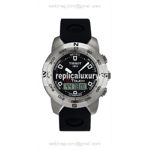Tissot T-Touch Stainless Steel / Black / Rubber T33.1.598.51