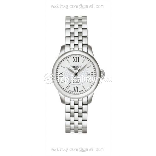 Tissot Le Locle Automatic 25.3 Stainless Steel / Silver / Bracelet T41.1.183.33