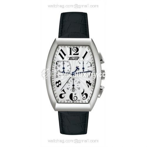 Tissot Porto Chronograph Stainless Steel / Silver / Strap T66.1.627.32