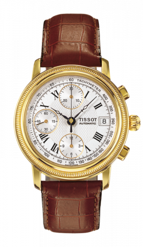 Tissot Bridgeport Automatic Chronograph Yellow Gold T71.3.435.33
