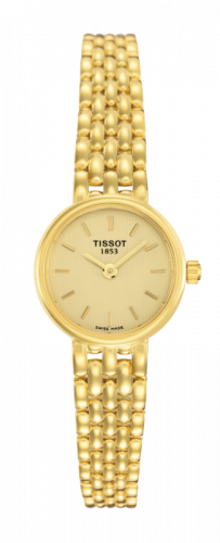 Tissot Caliente Quartz 19.5 Yellow Gold / Champagne / Bracelet T73.3.132.21
