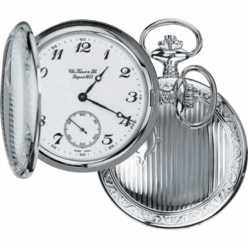 Tissot Tissot Savonnette Mechanical Brass / Palladium / White T83.6.402.12
