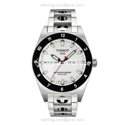 Tissot PRS 516 Automatic 40 Stainless Steel / Silver / Bracelet T91.1.483.31