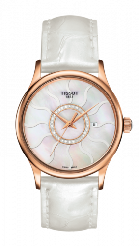 Tissot Rose Dream Quartz Ladies Steel Back MOP T914.210.46.116.00