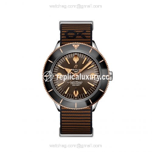 Breitling Superocean Heritage '57 Stainless Steel / Red Gold / Outerknown U103701A1Q1W1