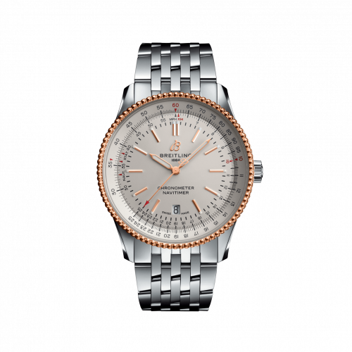 Breitling Navitimer Automatic 41 Automatic Stainless Steel / Rose Gold / Silver / Bracelet U17326211G1A1