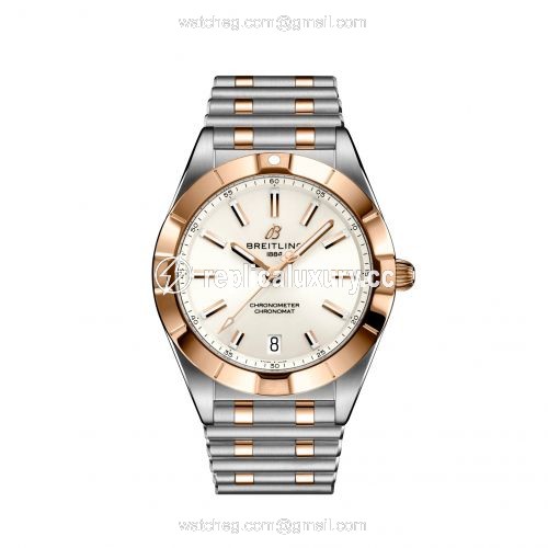 Breitling Chronomat 32 Stainless Steel / Red Gold / White / Rouleaux U77310101A1U1