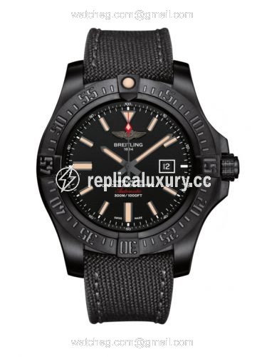 Breitling Avenger Blackbird 48 Black Titanium / Volcano Black / Military ?V1731010.BD12.100W