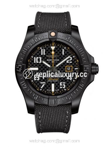 Breitling Avenger Blackbird 48 Black Titanium / Carbon / Military / Limited Edition V173104T.BF89.100W