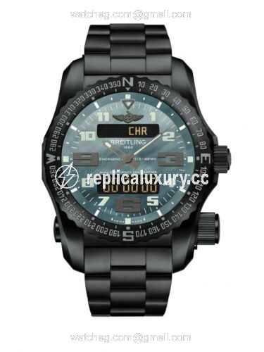 Breitling Emergency II Night Mission / Green Mother-of-Pearl / Bracelet V7632530/L527/159V