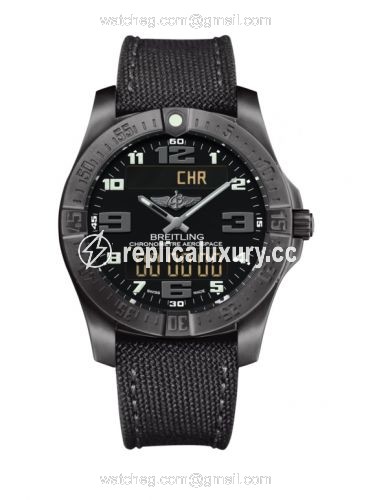 Breitling Aerospace Evo Night Mission / Black / Military / Folding V7936310/BD60/109WM20DSA.1