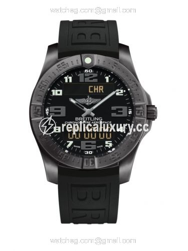Breitling Aerospace Evo Night Mission / Black / Rubber / Pin V7936310/BD60/152S/M20SS.1