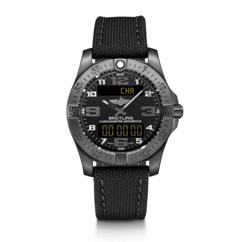 Breitling Aerospace Evo Night Mission / Black / Military / Pin V79363101B1W1