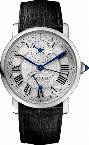 Cartier Rotonde de Cartier Perpetual Calendar White Gold / Silver W1556218