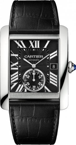 Cartier Tank MC 34.3 Stainless Steel / Black W5330004