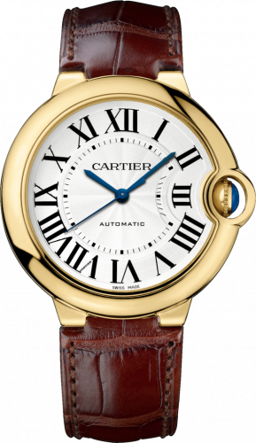 Cartier Ballon Blue de Cartier 36 Automatic Yellow Gold / Silver W6900356