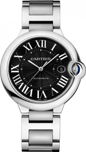 Cartier Ballon Blue de Cartier 42 Automatic Stainless Steel / Black / Bracelet W6920042