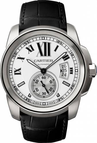 Cartier Calibre de Cartier 42 Stainless Steel / Silver W7100037