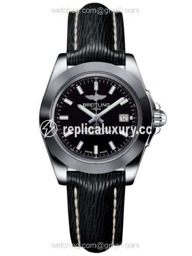 Breitling Galactic 32 Sleek Edition Stainless Steel / Trophy Black / Sahara W7133012/BF62/208X/A14BA.1