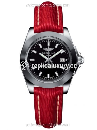 Breitling Galactic 32 Sleek Edition Stainless Steel / Trophy Black / Sahara W7133012/BF62/209X/A14BA.1