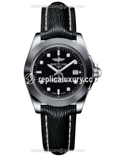 Breitling Galactic 32 Sleek Edition Stainless Steel / Trophy Black Diamond / Sahara W7133012/BF63/208X/A14BA.1